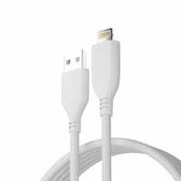 Ailkin (LPC02-TPE) USB A to Lightning Cable Compatible With iPhone, iPad, and iPod 1M | White [Account/Location Specific] 