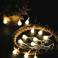 Lexton Fairy 14 Roses LED String Light | 14 LED, Plug Sourced, 4 Meter Long | Suitable for Diwali, Birthday, Festival, Wedding, Party, Patio, Lawn, Restaurants (Pack of 1, Warm