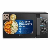 Midea 20L Solo Microwave Oven (Black)