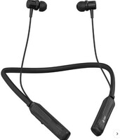 Zepto : Aroma Nb124 Avenger - 100 Hours Playback |Wireless Bluetooth Neckband|Fast Charging|Black