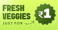 Zepto: Fresh Veggies just for ₹1
