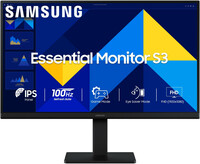 Samsung - Essential Series S3 55.88 cm (22 inch) Full HD LED Monitor (LS22D300GAWXXL)