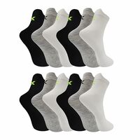XJARVIS® Rio Unisex Ankle Socks for Men & Women -  White, Black, Grey