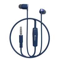 Zepto : Caidea CHF500 Wired Earphone with Mic | 3.5 mm Jack I 10 mm I Blue