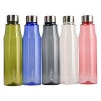 PEARLPET - Ellie Round BPA-free Plastic Water Bottle Set of 5 Pcs (Each 750ML)