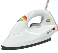 Edel by Lifelong Pride 1000 W Dry Iron  (White)