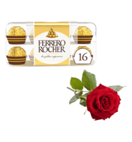 Swiggy Instamart : Red Rose Ferrero Rocher Combo 