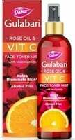 Dabur Gulabari Rose Oil & Vitamin C Face Toner Mist with Niacinamide - 100ml