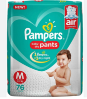Get Upto 50% Off on Pampers, Diapers & More 
