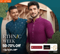 Amazon Fashion Ethnic Week: Upto 50-70% off on Festive Kurtas & Kurta Sets + 5% off