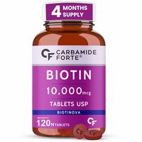 Carbamide Forte Biotin 10000mcg for Hair Growth at Rs.499