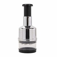 Elvana Manual Vegetable Chopper Onion Garlic Hand Press Mincer Cutter - Pack of 1