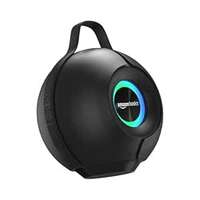  AmazonBasics BT10L 10W RMS Bluetooth Speaker with 2000 mAh Battery | Up to 10 hrs of Playback | RGB | Bluetooth 5.1 and Micro SD Card Connectivity | Type-C Charging (Black) 