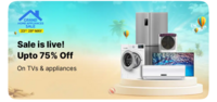 Flipkart Grand Home Appliances Sale Upto 75% Off + 10% Off on Axis, HDFC, BOB & SBI Credit Cards (23rd -29th May)