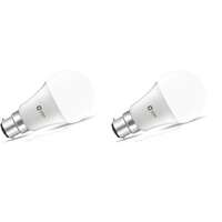 Orient Electric Polycarbonate High Glo Led Lamp 9W, (Cool White, 6500K, B22 - Pack Of 2)