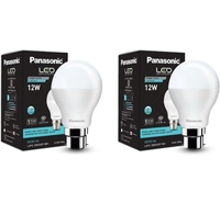  Panasonic 12 Watt LED Bulb, B22 Base 12W Bulb Light for Home, 25000+ BH with 1 Year Warranty, 6500K Cool Day Bulb (Pack of 2) 