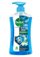 Dettol: Icy Cool Body Wash Pump for Men - Menthol Freshness (500 ml)