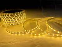 Goroly Flexible LED Waterproof Rope Light (Warmwhite-5 Meter) or Indoor and Outdoor Decorative Light with Adapter