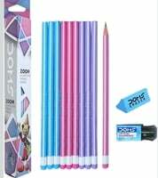 Doms Zoom Ultimate Dark Pencil Box Pack - Pack Of 30 Pencils (Black)