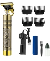  DOZTI Professional Golden t99 Trimmer Haircut Grooming Kit Metal Body Rechargeable 57 Trimmer 90 min  Runtime 5 Length Settings on Flipkart 