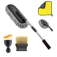 ORJILO 5 PCS Microfiber Car Duster Kit