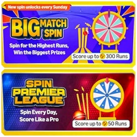 Amazon FZ Big Match Spin | Win Up to 300 Runs