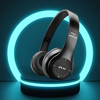 Wireless Gaming Sports Headphones Stereo With SD Card & 5-6h Battery BackupWE122 Bluetooth Headset (Multicolor, True Wireless)