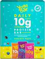 Yogabar 10g Protein Bars Variety Pack 6x50g - Flipkart Minutes