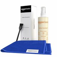 Amazon Basics 2-in-1 Professional Screen and Lens Cleaning Kit for Lens, Binocular, Laptop, TV, Monitor, Smartphone, Tablet | Non-Toxic Formula (250 ml)