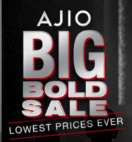 Ajio Big bold Sale Up to 90% Off + 10% SBI Offers Live for All