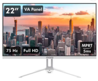 MarQ by Flipkart 55.88 cm (22 inch) Full HD LED Backlit VA Panel Inbuilt Speakers Monitor (22FHDMEQNNXO)