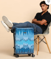 KILLER  Hard Body Set of 2 Luggage 8 Wheels - NOVA - Blue