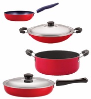 Nirlon Non Stick Coated Aluminium Kitchenware Gift Set of 4 Pieces