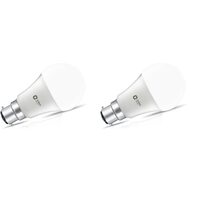 Orient Electric Polycarbonate High Glo Led Lamp 5W, (Warm White, 3000K, B22 - Pack Of 2)
