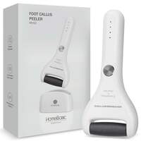 🦶 HOMEBASIC Electric Callus Remover | 3 Rollers | 3 Speeds | Rechargeable Foot Scrubber for Smooth Heels 