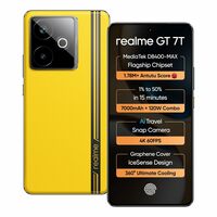 Realme GT 7 & Realme GT 7T prebook  at ₹999