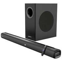 ZEBRONICS Juke BAR 4100 Soundbar, 200 Watts, Virtual 5.1, Quad Driver Soundbar, 6.5" Subwoofer Apply ₹500 coupon 