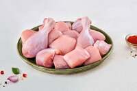 Premium Chicken - 1 Full Chicken Curry Cut (Skinless)