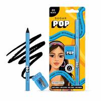 SUGAR POP Intense Kohl | Vitamin E | Smudge-proof | Water-Resistant | 1.2 gms - 01 Black