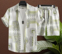 GLORI STAR Men Printed Multicolor Night Suit Set 