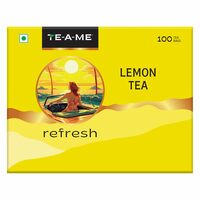 TE-A-ME Lemon Tea 100 Bags | Lemon Tea Bags [Apply ₹400 Off Coupon]