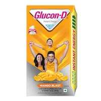Glucon-D Mango Blast with Free Sipper Glucose Powder (1kg, Refill)| Tasty Mango Flavoured Glucose Drink| Provides Instant Energy with Free Sipper 