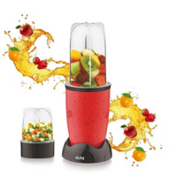 NUTRI BLENDER Grinder by Echt, 450 Watt, 2 years warranty, Red Splatter 