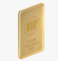 WHP JEWELLERS 24KT (999) 10 gm Yellow Gold Coin | 24 Kt | 10.0 gm