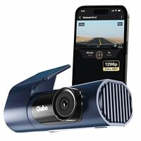 Qubo Car Dashcam ProX | 3MP 1296P FHD+ Camera | NightPulse Vision | Hero Group | Wide-Angle FOV