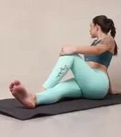 CULT Zen Garden Motif Ankle Length Yoga Tights Upto 85% off