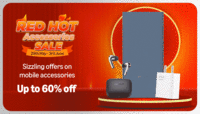 Red hot accesories sale 29th may - 3rd june up to 6% off