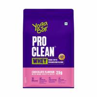 Yogabar Whey Protein - Wpi + Wpc Dark Chocolate Flavour Whey Protein With Dates & Monk Fruit - 680 g