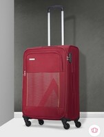 Aristocrat Printed Set Of 3 Large Medium & Small Trolley Suitcases