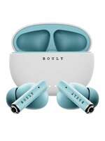 BOULT AUDIO Shadow Bluetooth Earbuds with 40H Playtime, ENC Mic & 45ms Low Latency, IPX5